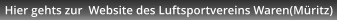 Hier gehts zur  Website des Luftsportvereins Waren(Müritz)